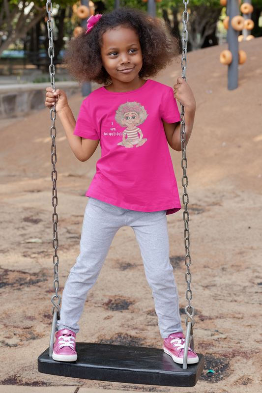 I am Beautiful Toddler Jersey T-Shirt