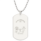 Paw Paw & Grammy Dog Tag