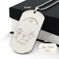 Paw Paw & Grammy Dog Tag