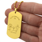 Paw Paw & Grammy Dog Tag