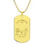 Paw Paw & Grammy Dog Tag