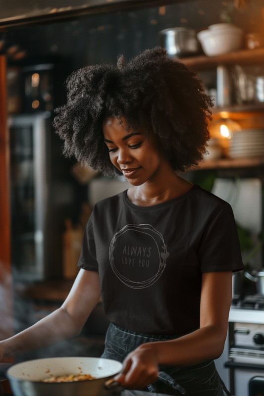 Women's "Black Queen Magic" Premium Short Sleeve T-Shirt -Black
