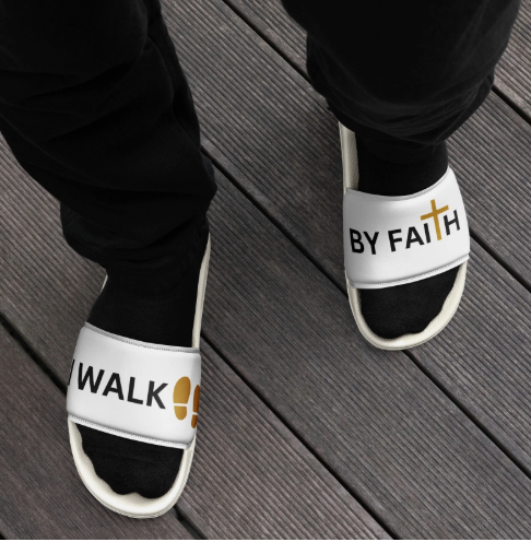 Men’s I WALK BY FAITH Slides
