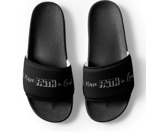 I Have FAITH In God Men’s slides
