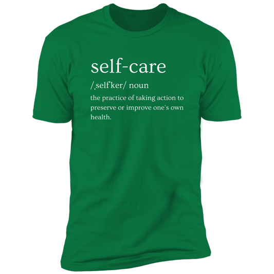 Men/Women Unisex "Self-Care" Premium Short Sleeve Faith-Based T-Shirt