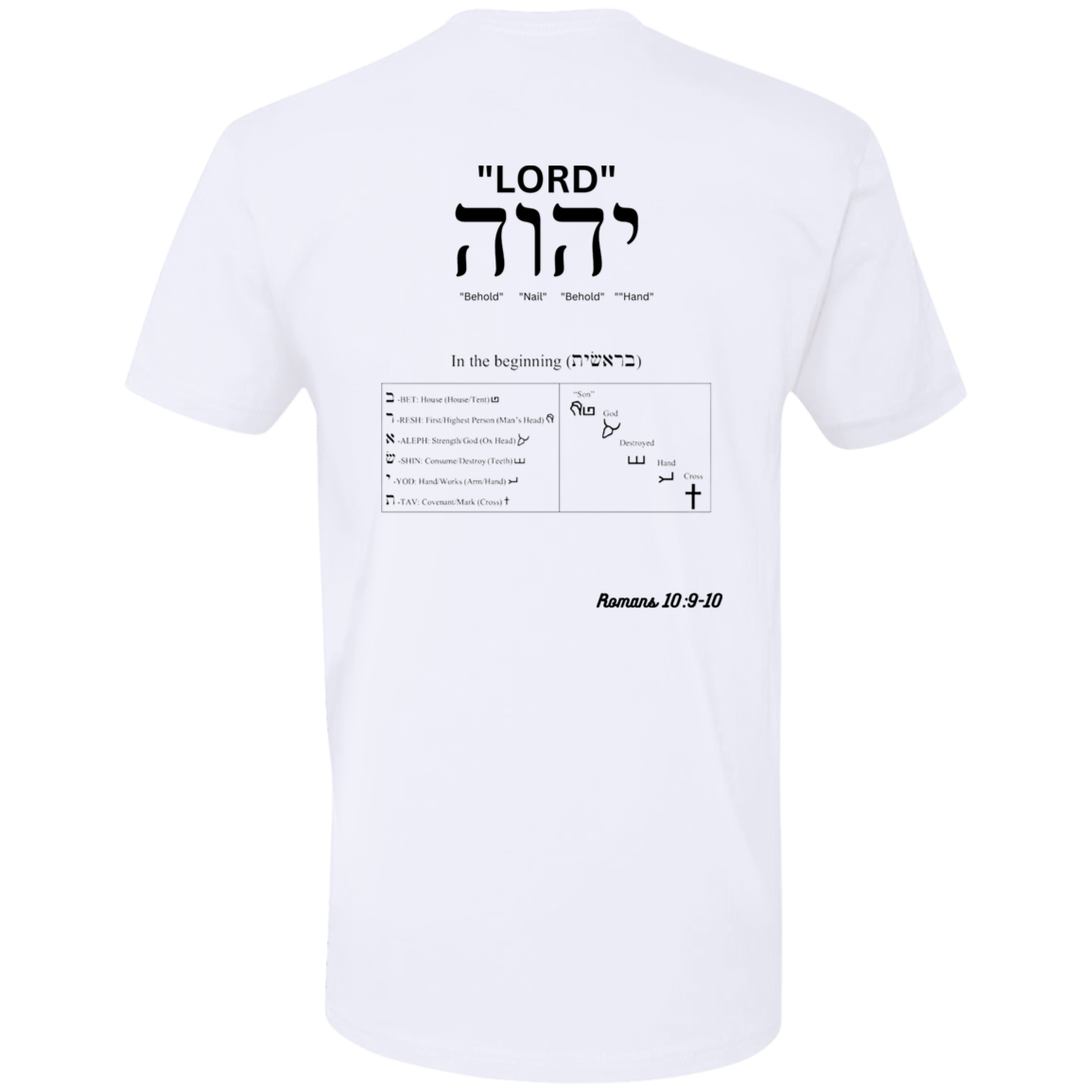 In The Beginning Short Sleeve T-Shirt