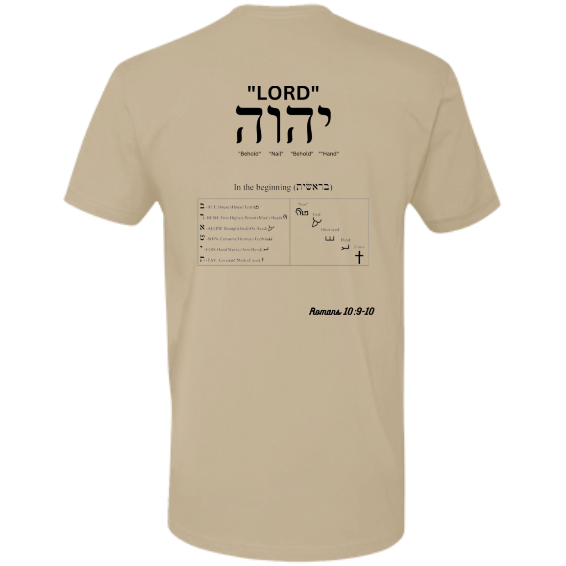 In The Beginning Short Sleeve T-Shirt